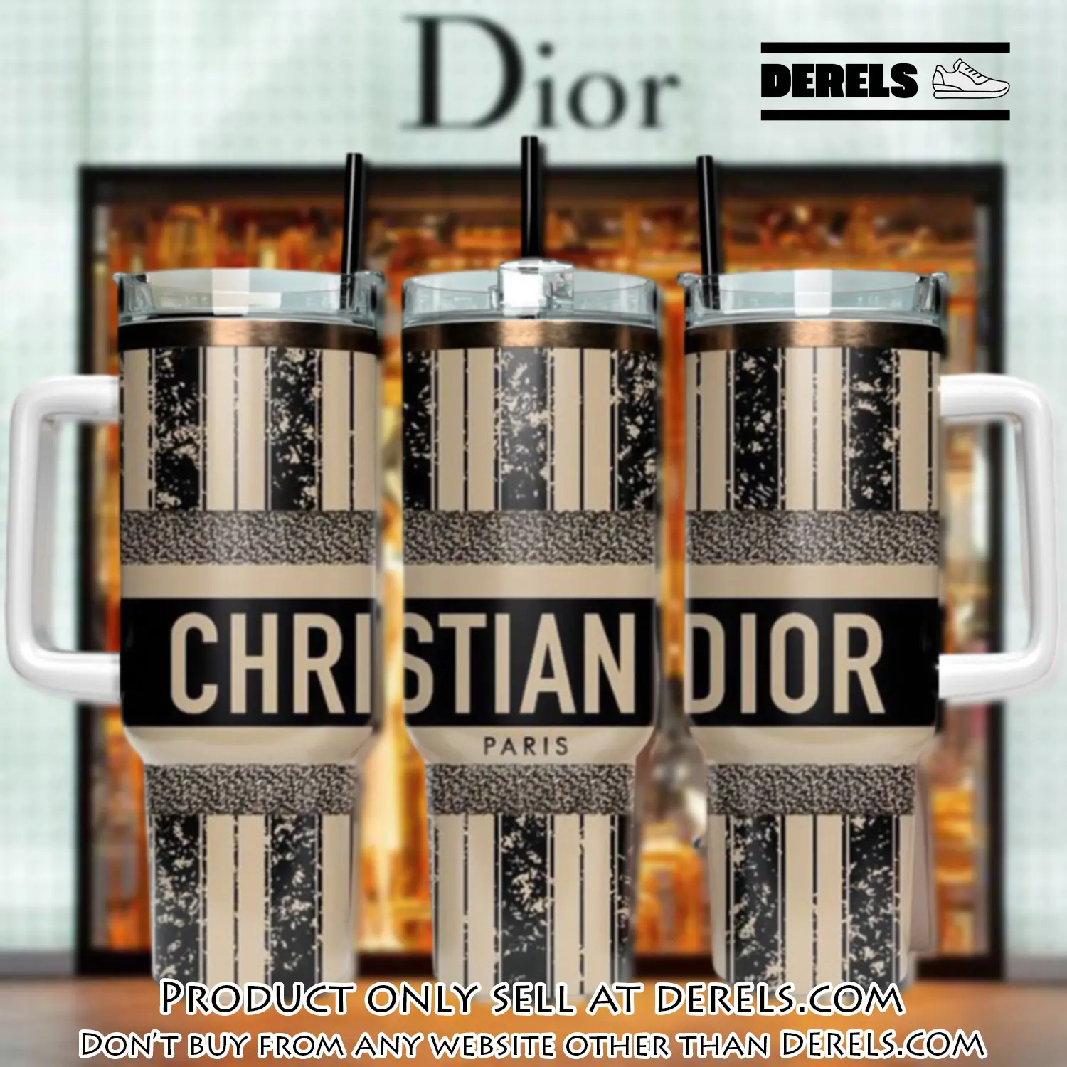 Dior logo 40oz stanley tumbler 40oz stanley tumbler fashion stanley tumbler ktb1119 dr3122477